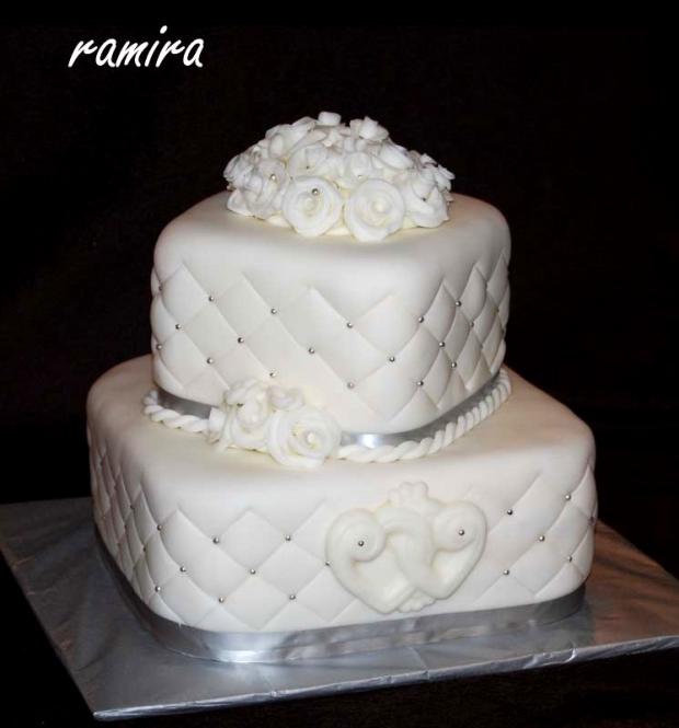 svadobná, torta, Svadobné torty, ramira, 1