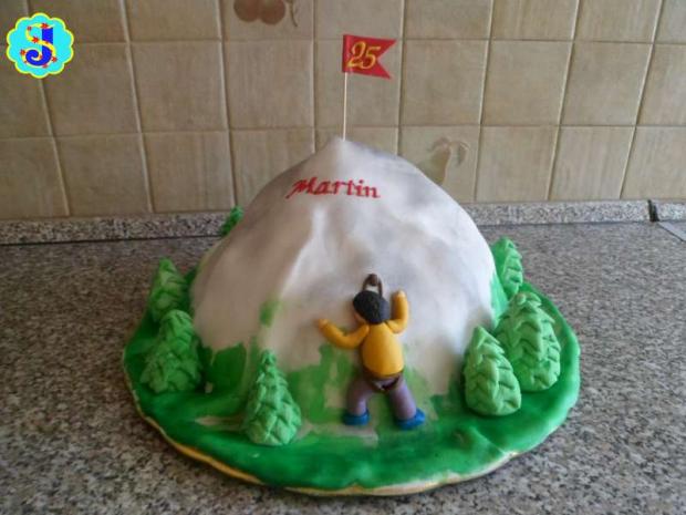 Horolezec, torta, Športové torty Horolezec, torta, Športové torty, Janka.S, 1