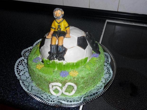 futbalista - veterán, torta, Narodeninové torty futbalista - veterán, torta, Narodeninové torty, aljusa, 1