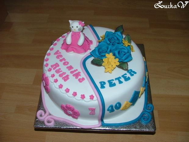Dvojoslava, torta, Narodeninové torty Dvojoslava, torta, Narodeninové torty, ZuzkaV, 1