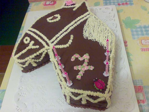 konská hlava, torta, Ostané torty pre deti, zabacka, 1