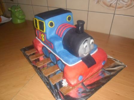 vláčik Tomáš, torta, Torty autíčka, vláčiky vláčik Tomáš, torta, Torty autíčka, vláčiky, preskorubok, 1