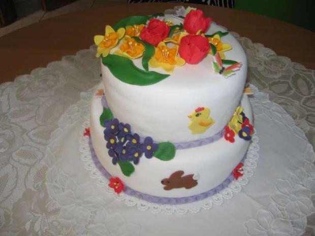 Jarná torta č.2, torta Jarná torta č.2, torta, Lubka212, 1