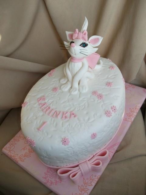 Mačička Aristocat, torta, Rozprávkové torty Mačička Aristocat, torta, Rozprávkové torty, Alenik, 1