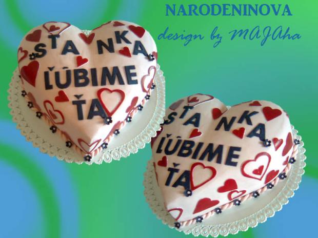 pre Stanku, torta, Narodeninové torty pre Stanku, torta, Narodeninové torty, majaha, 1