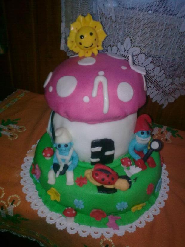Na 1.rok pre Nikolku :::)))), torta, Narodeninové torty Na 1.rok pre Nikolku :::)))), torta, Narodeninové torty, AničkaP, 1