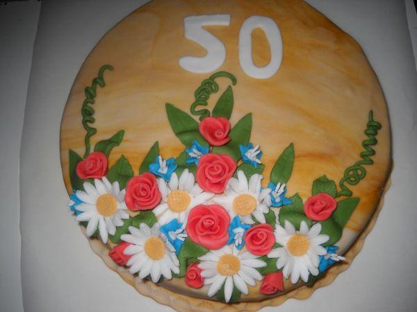 50-tka, torta, Narodeninové torty, milocka, 1