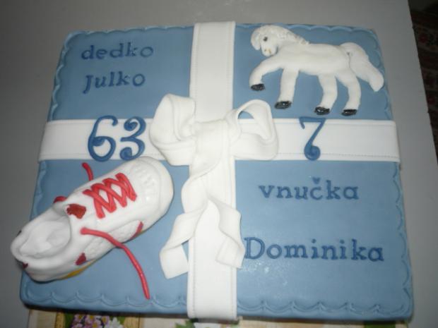 pre dedka a vnučku, torta, Martas, 1
