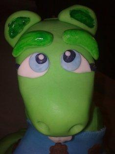 Dino detail, torta, Torty so zvieratkami, slavienka, 1