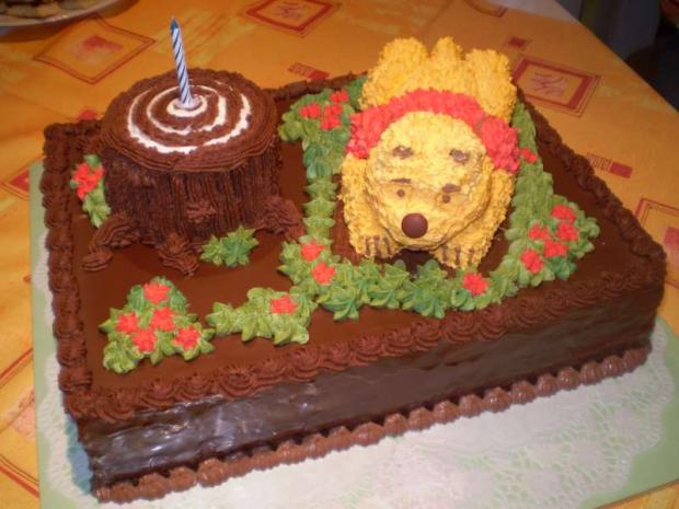 ležiaci macko PÚ, torta, Rozprávkové torty ležiaci macko PÚ, torta, Rozprávkové torty, drahomíra, 1