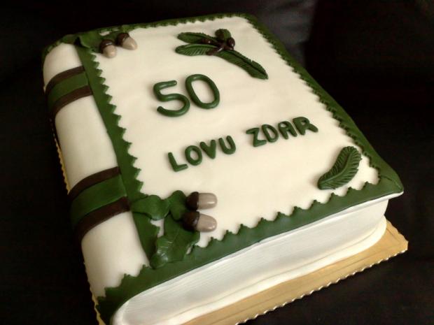 poľovnícka kniha, torta, Narodeninové torty poľovnícka kniha, torta, Narodeninové torty, Stelka33, 1