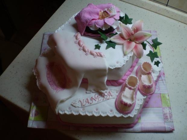 krstiny II, torta, Torty na krstiny krstiny II, torta, Torty na krstiny, timika, 1