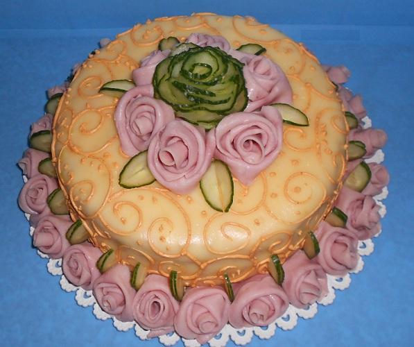 dievčenská, torta, Slané torty dievčenská, torta, Slané torty, zut12, 1