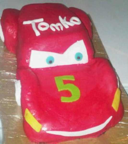 MCQUEEN, torta, Torty autíčka, vláčiky, MariannaR, 1