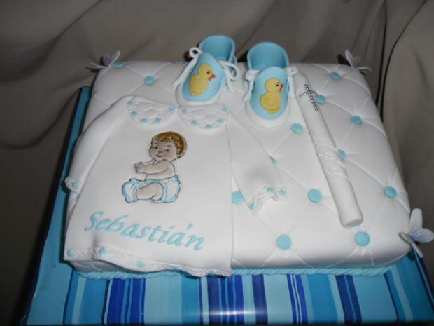 krstinova, torta, Torty na krstiny, Alenik, 1