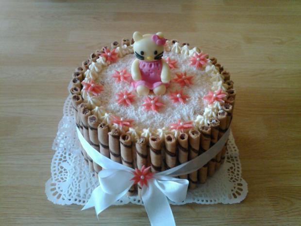 Trubičková s Kitty, torta, Rozprávkové torty, Jana Tokárová, 1