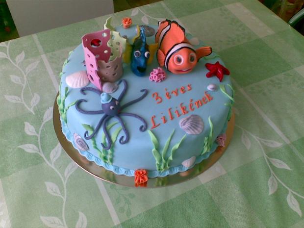 Nemo, torta, Rozprávkové torty Nemo, torta, Rozprávkové torty, hajduovaandrea, 1