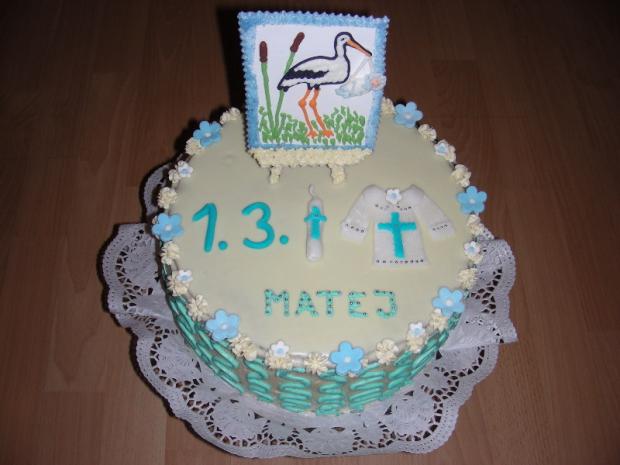 Torta pre Maťka, torta, Torty na krstiny, evita16, 1