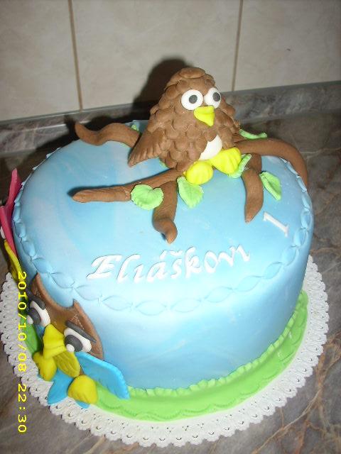 Eliáškova sovička, torta, Ostané torty pre deti Eliáškova sovička, torta, Ostané torty pre deti, katka.strapec, 1