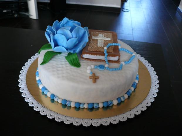 na prijímanie..., torta, Torty na cirkevné sviatky na prijímanie..., torta, Torty na cirkevné sviatky, ZuzulkaFazulka, 1