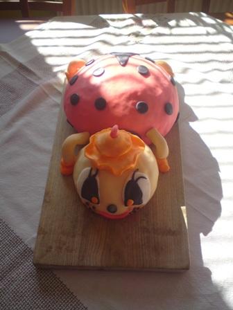 lienka iny pohlad, torta, Torty so zvieratkami, dagaz, 1
