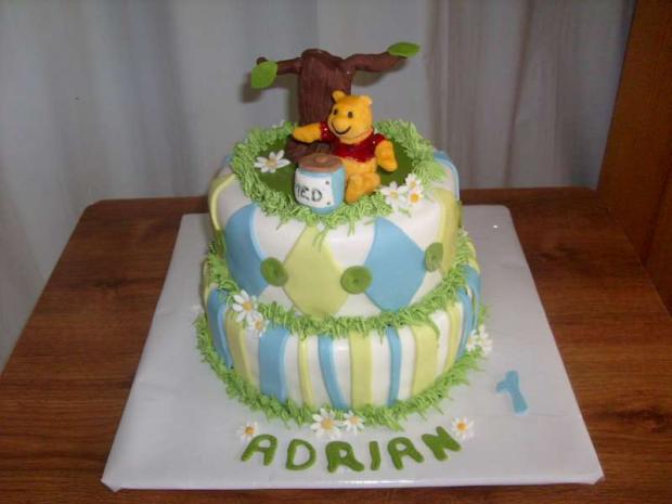 s mackom Pu, torta, Rozprávkové torty s mackom Pu, torta, Rozprávkové torty, andrea.d, 1