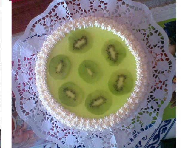 kiwi torta, torta, Narodeninové torty, daška, 1