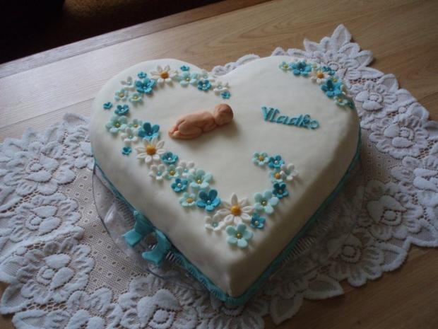 krstinová č. 4 , torta, Torty na krstiny, Ivet, 1