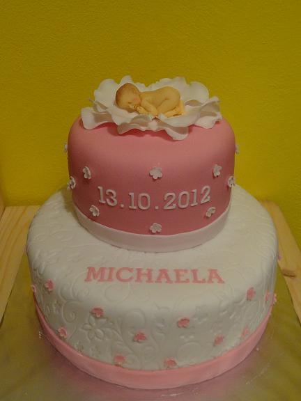 Krstinková, torta, Torty na krstiny Krstinková, torta, Torty na krstiny, Moncika7, 1