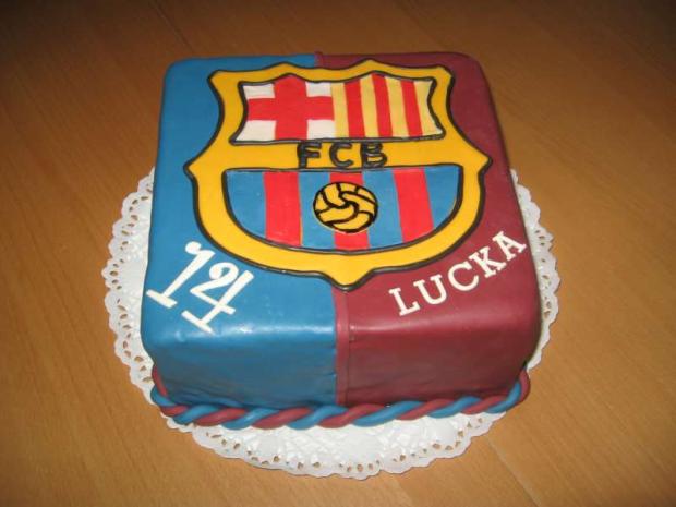 FC Barcelona , torta, Narodeninové torty, Lubka212, 1