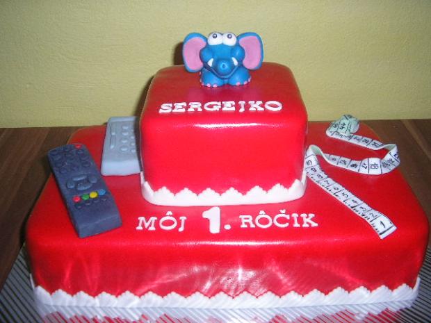 NA 1 ROK s obľubenými hračkami, torta, Ostané torty pre deti, Denideni, 1