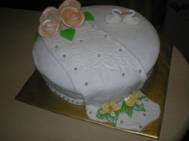 moja prva svadobna:-)), torta, Svadobné torty, deana1611, 1
