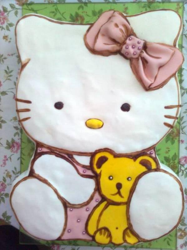 Hello Kitty, torta, Torty pre dievčatá, Mirka1210, 1
