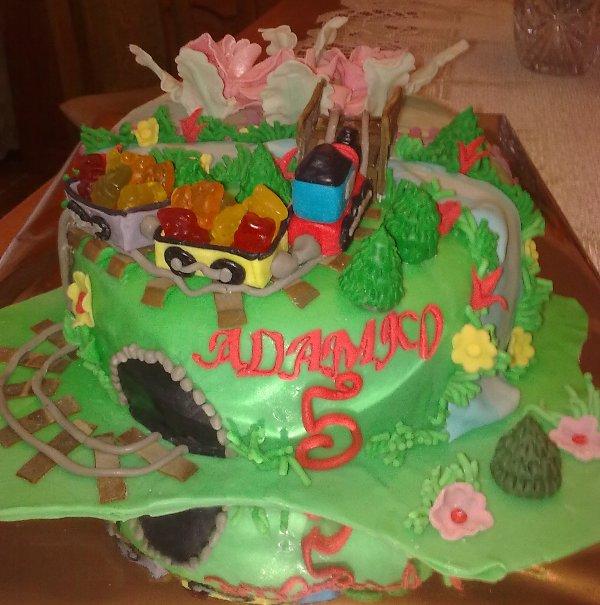 Dvojtorta 1, torta, Narodeninové torty, AnkaHanka, 1