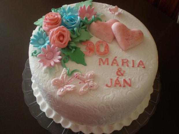 k výročiu sobáša , torta, Svadobné torty, Miriam1, 1