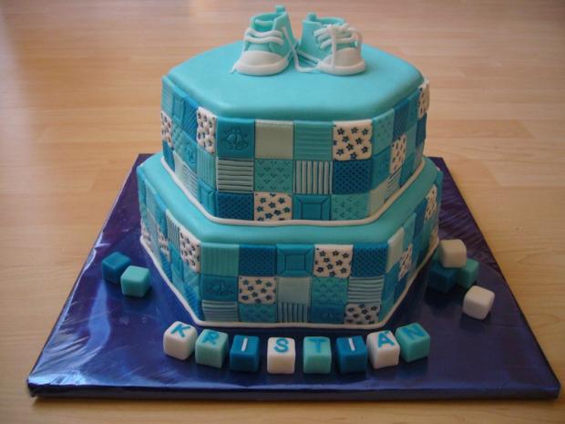 modra krstinova s teniskami, torta, Torty na krstiny modra krstinova s teniskami, torta, Torty na krstiny, wika, 1