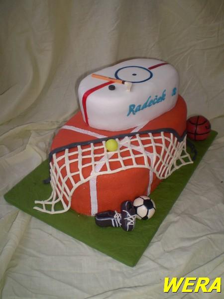 sportovní, torta, Športové torty, WERA, 1