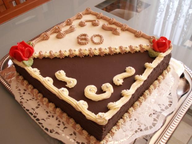 80-te narodeniny, torta, Narodeninové torty, alapk, 1