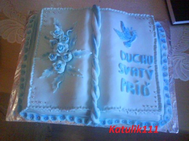 na birmovku, torta, Torty na cirkevné sviatky, katulik111, 1