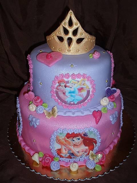 Disney princezné, torta, Rozprávkové torty Disney princezné, torta, Rozprávkové torty, LHOLLA, 1
