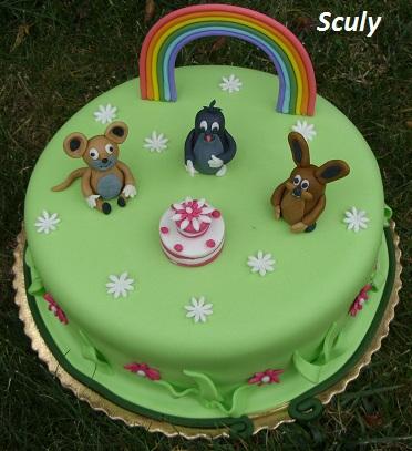 KRTKO, torta, Rozprávkové torty KRTKO, torta, Rozprávkové torty, Sculy, 1