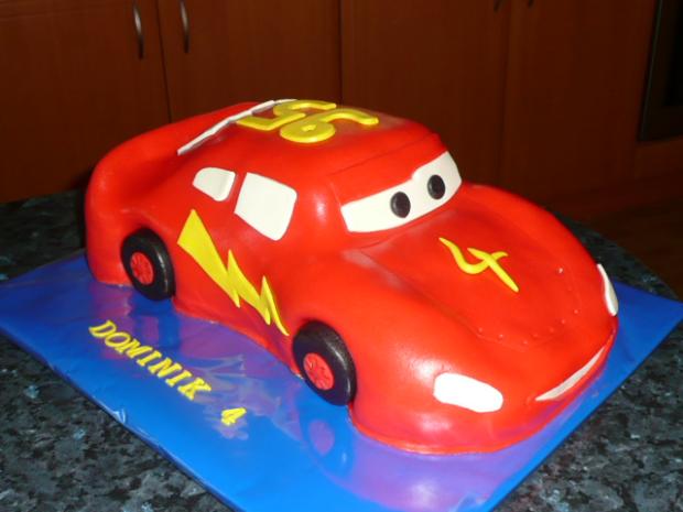 Můj první Mc Queen, torta, Torty autíčka, vláčiky, m.vecernikova, 1