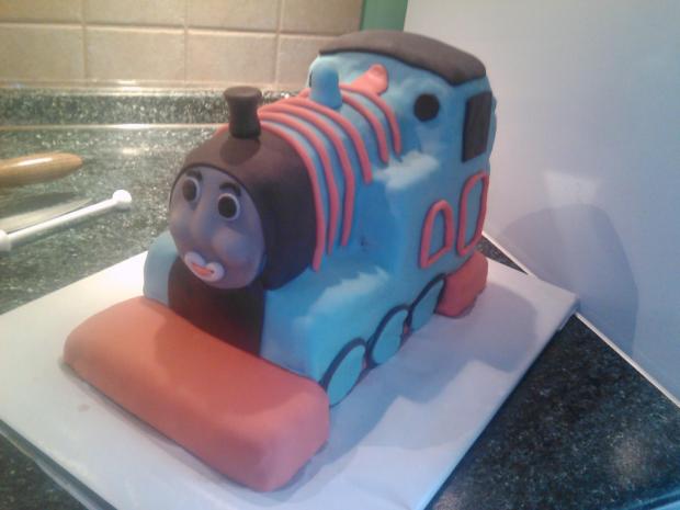 vláčik Tomáš, torta, Torty autíčka, vláčiky, zuziky3, 1