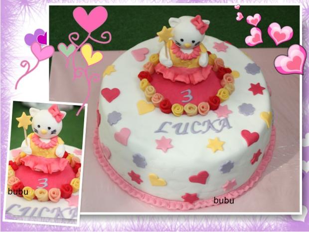 Hello Kittynka, torta, Rozprávkové torty, bubu, 1