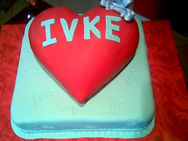 Srdiecko k meninam !!, torta Srdiecko k meninam !!, torta, Alenik, 1