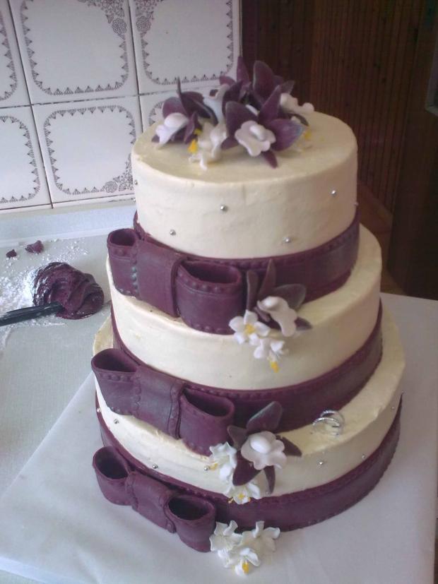 svadobná s orchideami, torta, Svadobné torty svadobná s orchideami, torta, Svadobné torty, zuzanka25, 1
