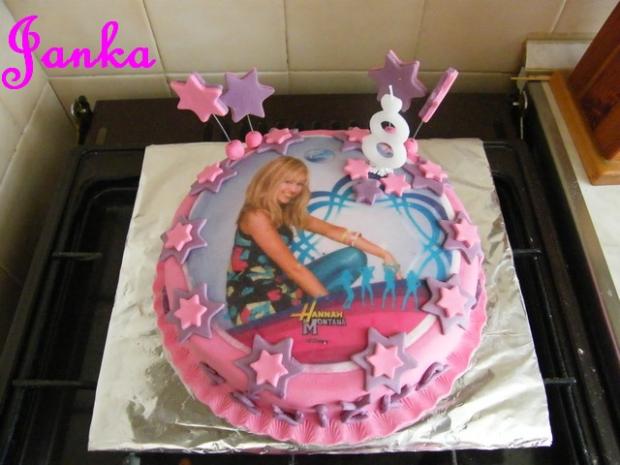 Hannah Montana, torta, Torty pre dievčatá, janka84, 1