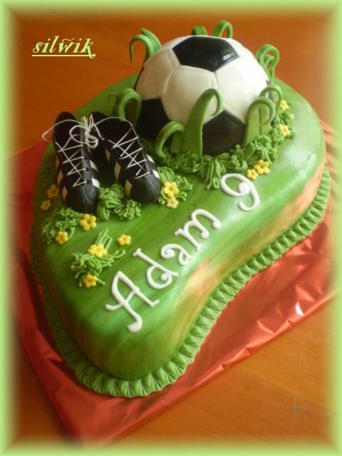 Futbalová pre Adamka, torta, Športové torty Futbalová pre Adamka, torta, Športové torty, silwik, 1