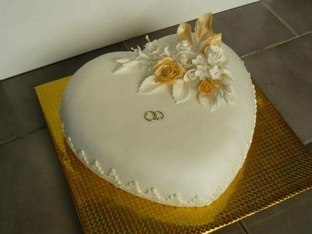 svadobné srdce, torta, Svadobné torty svadobné srdce, torta, Svadobné torty, zdenka2007, 1