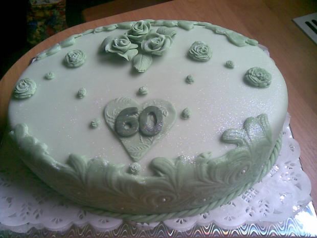 na 60, torta, Narodeninové torty, lubicadubovcova, 1